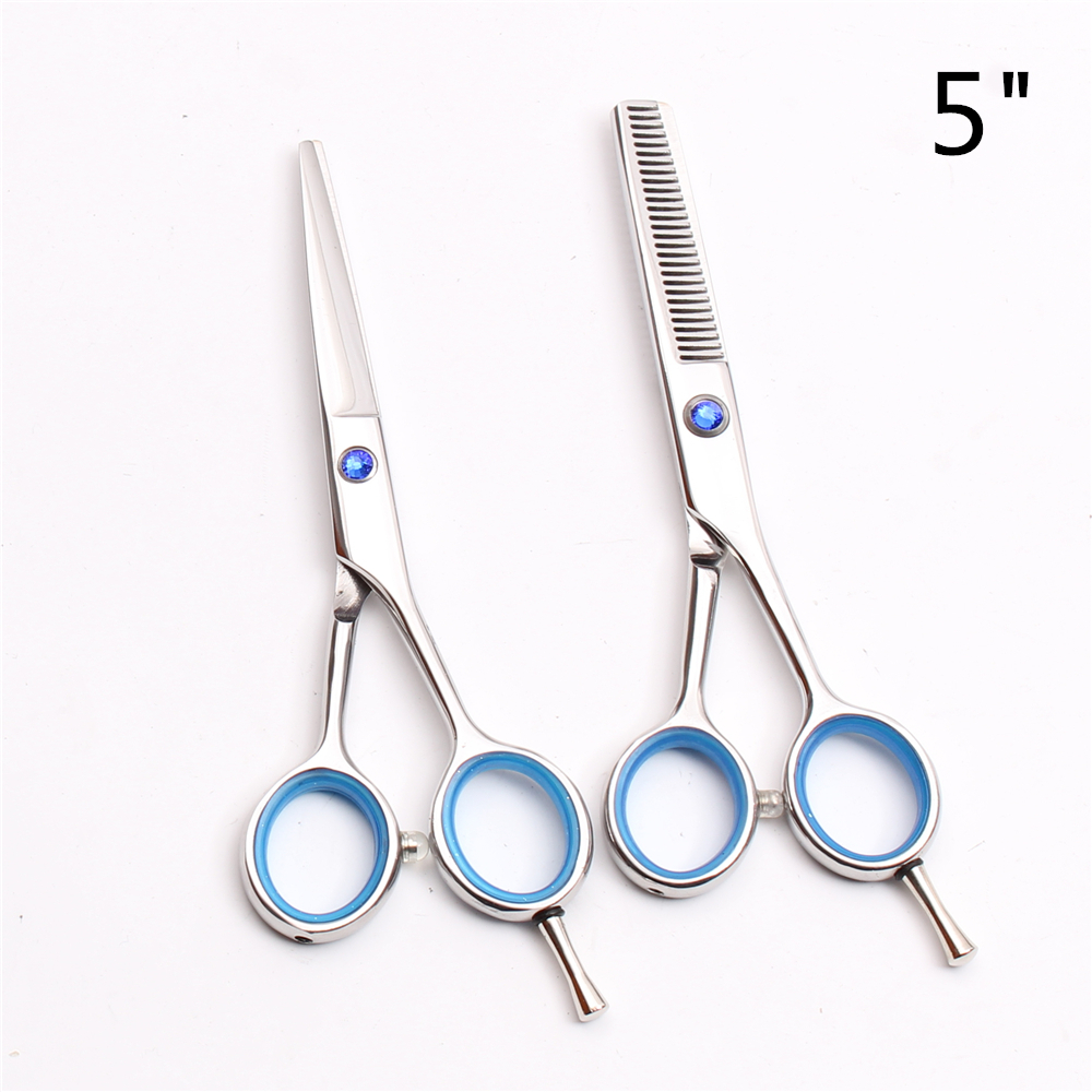 C1117 5" 14.5cm JP 440C Customized Logo Professional Human Hair Scissors Barber Shop Hairdressing Scissors Cutting Scissors Thinning Shears
C1117 5" 14.5cm JP 440C Customized Logo Professional Human Hair Scissors Barber Shop Hairdressing Scissors Cutting Scissors Thinning Shears