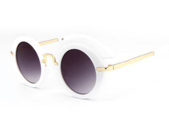 Sunglasses for Kids Round Vintage Sun Glasses Boys Girls Adumbral Fashion Children Summer Beach Sunblock Accessories Z260305