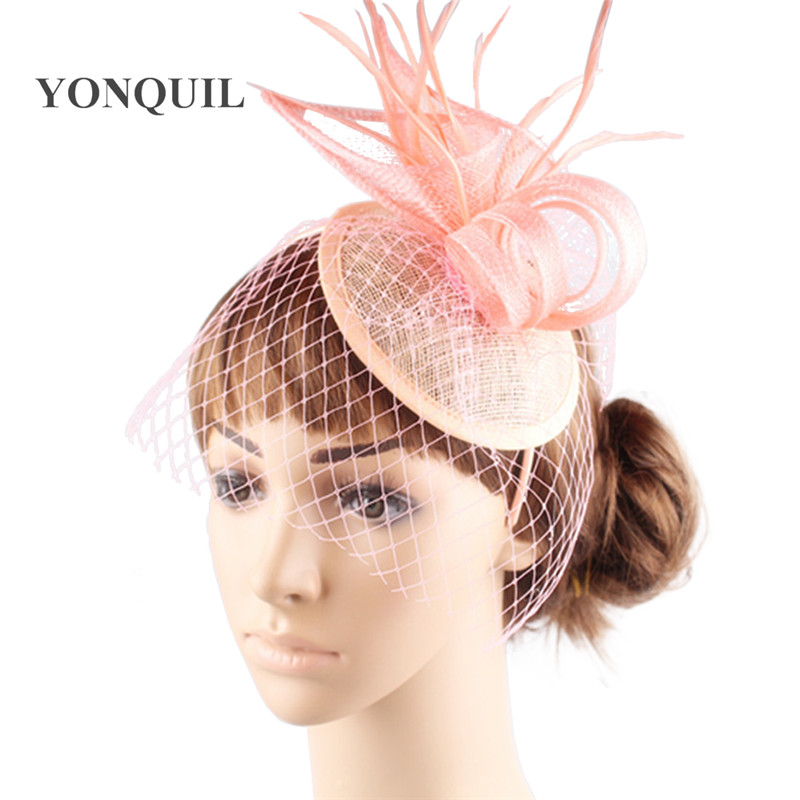 Wedding women sinamay party vintage fascinator hats nice bridal wedding DIY hair accessories headdress craft 6pieces/lot Free shipping
Wedding women sinamay party vintage fascinator hats nice bridal wedding DIY hair accessories headdress craft 6pieces/lot Free shipping