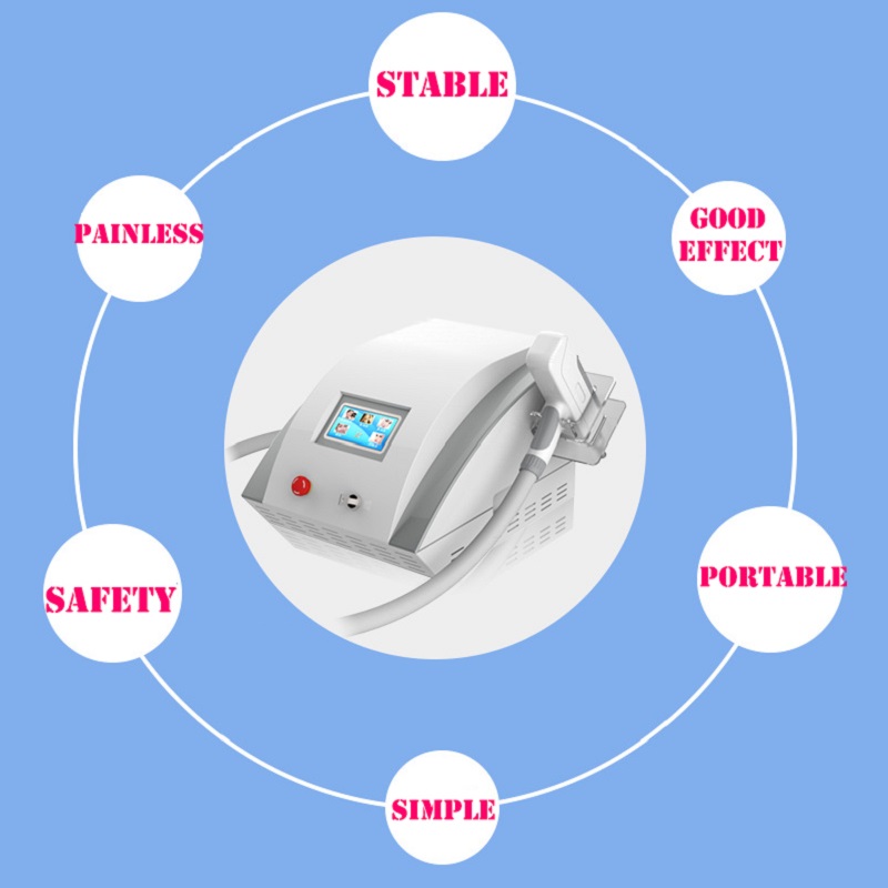Q Switch Spa Salon Use 532nm 1064nm 1320nm Nd Yag Portable Laser Machine Tattoo Removal Pigment Reduction Skin Rejuvenation Spot Remover