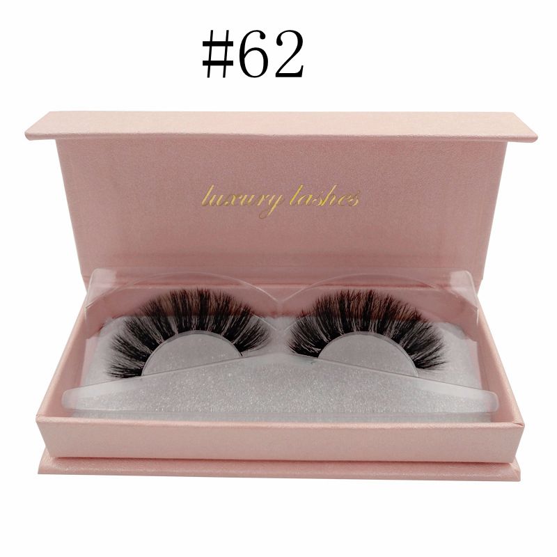1 Pair natural long eyelashes 1 box 3d false eyelashes mnk 3d lashes volume soft lashes eyelash extension J1628