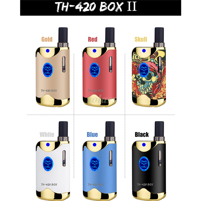 Authentic Kangvape TH-420 II Starter Kit 650mAh Preheat VV Battery with 0.5ml Ceramic Coil Cartridge TH420 V2 Mod 100% Original, Black
Authentic Kangvape TH-420 II Starter Kit 650mAh Preheat VV Battery with 0.5ml Ceramic Coil Cartridge TH420 V2 Mod 100% Original, Black