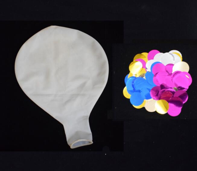 36 Inch Latex Balloons Giant Confetti Balloon Big Clear Inflatable Wedding Mariage Happy Brithday Party Decoration Favor
