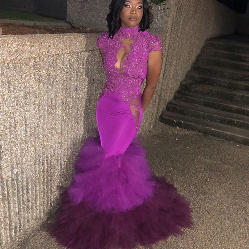 Mermaid Tiered Train Prom Dresses Fashion High Neck Beads Lace Applique Cap Sleeve Party Dress Sexy Backless South Africa 2K18 Prom Dress, Orange
Mermaid Tiered Train Prom Dresses Fashion High Neck Beads Lace Applique Cap Sleeve Party Dress Sexy Backless South Africa 2K18 Prom Dress, Orange