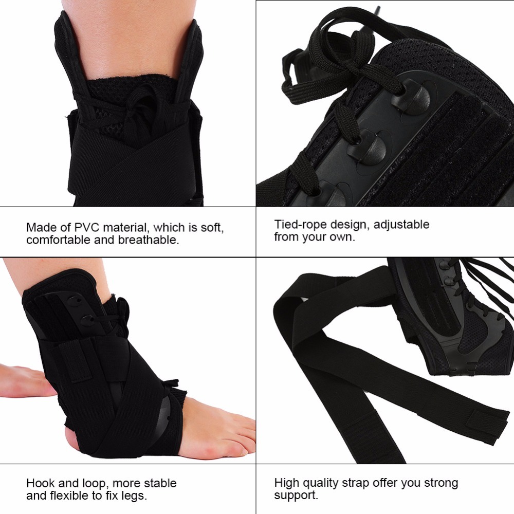 Ankle Joint Support Strap Foot Drop Orthosis Brace Sports Sprains Fracture Strap Plantar Fasciitis Night Pain Relief Foot Brace