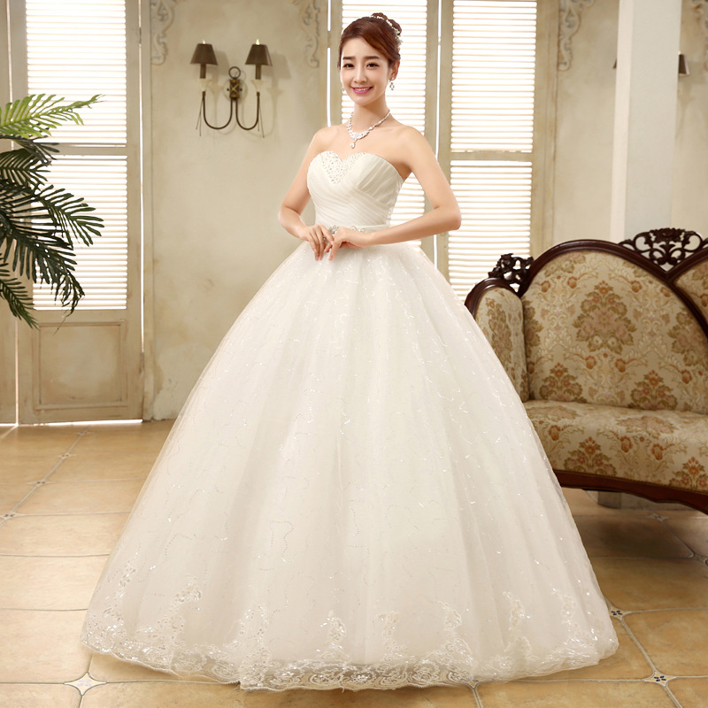 Plus Size Princess Crystal Sashes Wedding Dresses 2018 Cheap Ball Gown Bridal Gowns Customized Dress Vestido De Noiva
