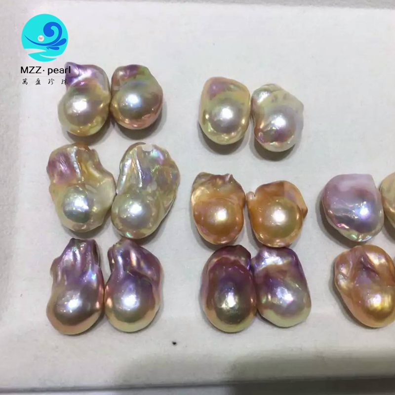 huge baroque pearls 18x22mm white,pink,purple,grey pairs for making quality pearl jewelry
huge baroque pearls 18x22mm white,pink,purple,grey pairs for making quality pearl jewelry