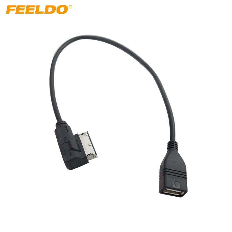 FEELDO Car Audio Music Interface AMI/MDI/MMI To USB Adapter Cable For Audi A3/A4/A5/ A6/VW TT/Jetta/GTI/GLI/Passat/CC/Touareg/EOS #1557
FEELDO Car Audio Music Interface AMI/MDI/MMI To USB Adapter Cable For Audi A3/A4/A5/ A6/VW TT/Jetta/GTI/GLI/Passat/CC/Touareg/EOS #1557