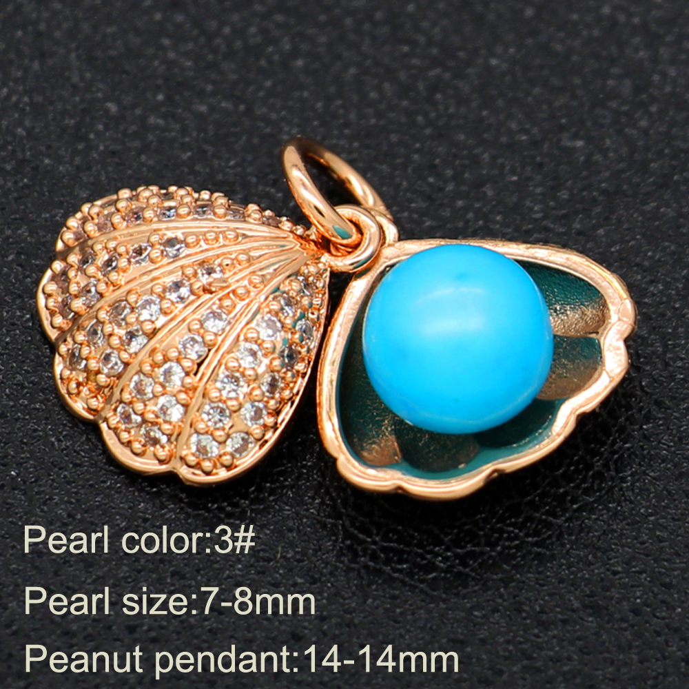 Pearl Necklace Pendant With Shell Shaped Copper Pendant Bracket With Freshwater Pearl For Mother's Fashion Glamour Jewelry
Pearl Necklace Pendant With Shell Shaped Copper Pendant Bracket With Freshwater Pearl For Mother's Fashion Glamour Jewelry