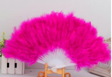 Beautiful feather fan dance props Wedding Party Hand Fancy Dress Costume Event Party Supplies 8pcs wholesale