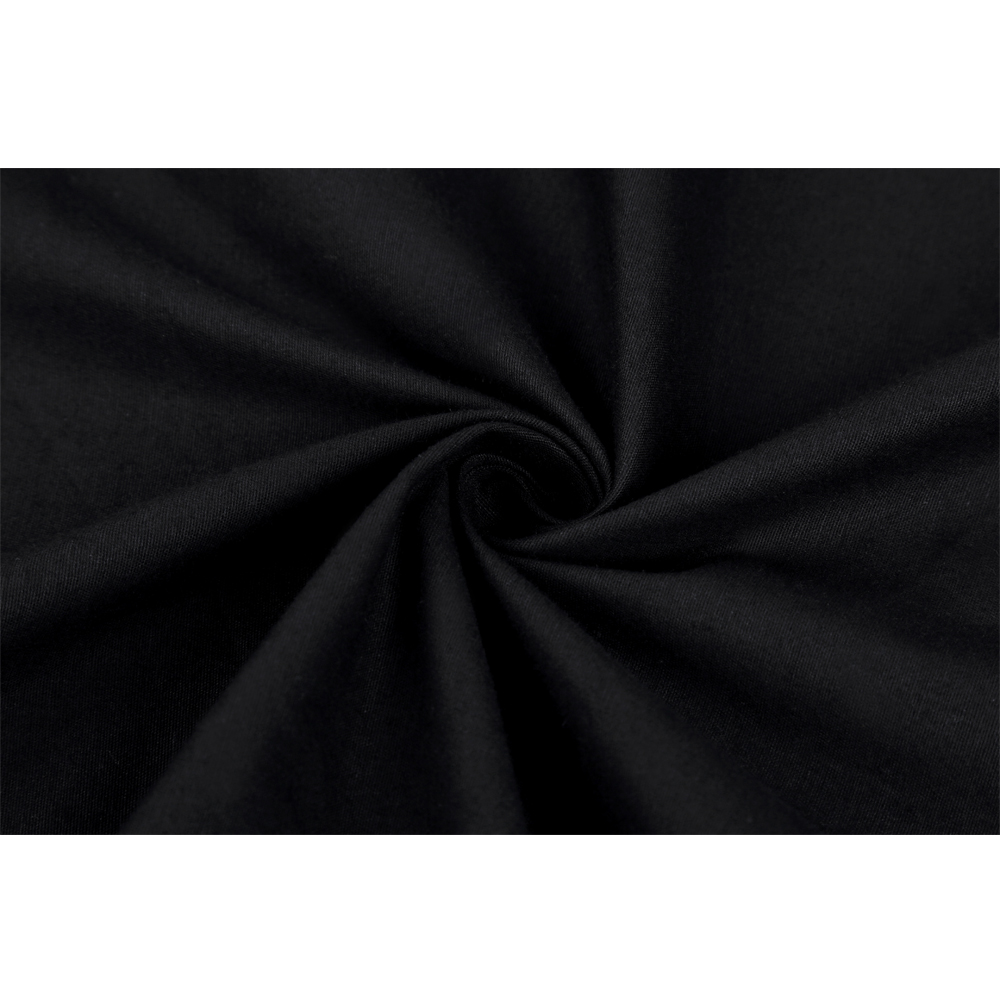 Elegant High Waist Pleat Skirt Black Knee Length Flared Skirts Retro Vintage 50s Rockabilly Swing Skirts Women Faldas Saia Jupe