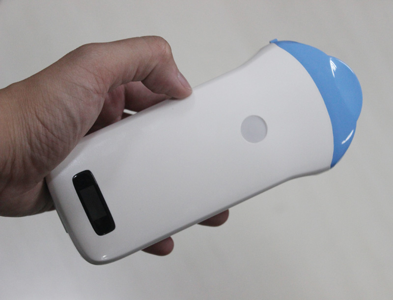 Wireless Mini Ultrasound Scanner showing image in smart phone/tablet through Wifi transferr Built-in and replaceable battery