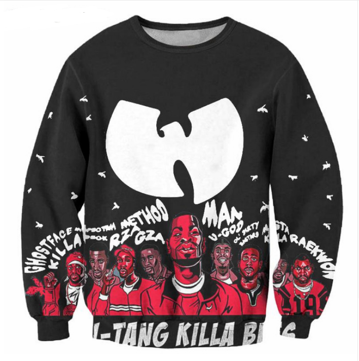 2018 New Fashion Womens/Mens Black wu tang Sublimation Funny 3D Casual Sweatshirt Tops Plus Size WY04
2018 New Fashion Womens/Mens Black wu tang Sublimation Funny 3D Casual Sweatshirt Tops Plus Size WY04