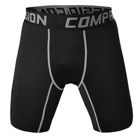 Fashion Casual Men's Short Pants Compression Wear Under Base Layer Pants New