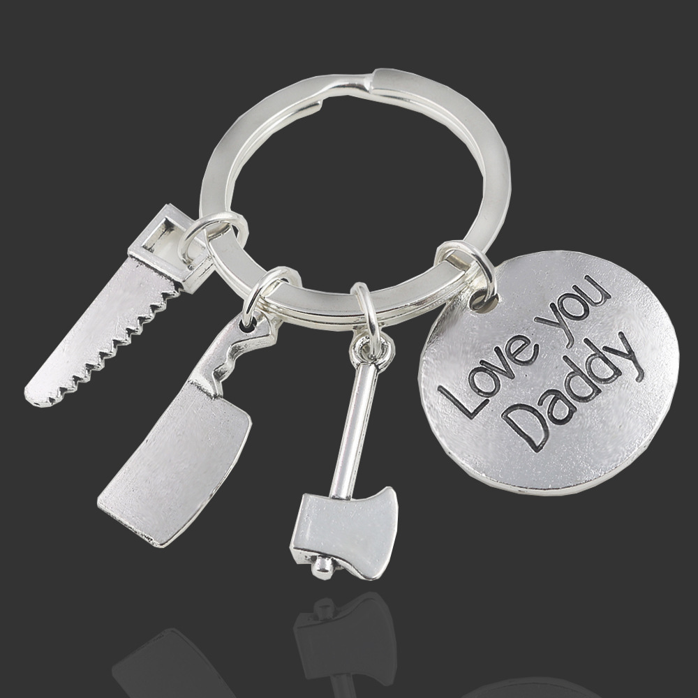 if dad cant fix it no one can hand tools keychain daddy key rings gift for dad fathers day father key chain accessories
