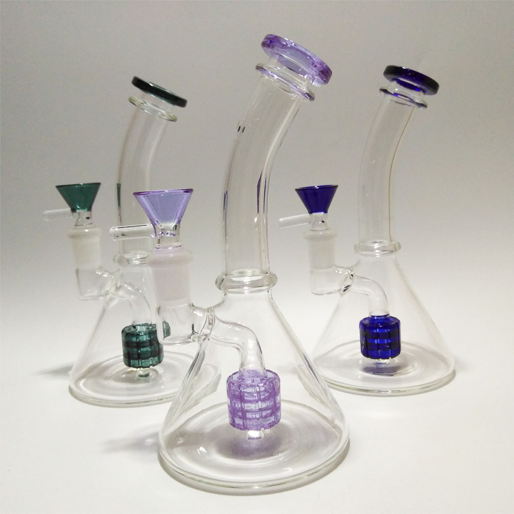 wholesale 7.8 Inches Lavender Glass Beaker Base Hookahs Bong Water Pipes With 14mm Bowl Banger Perclator Oil Rigs Recycler
wholesale 7.8 Inches Lavender Glass Beaker Base Hookahs Bong Water Pipes With 14mm Bowl Banger Perclator Oil Rigs Recycler
