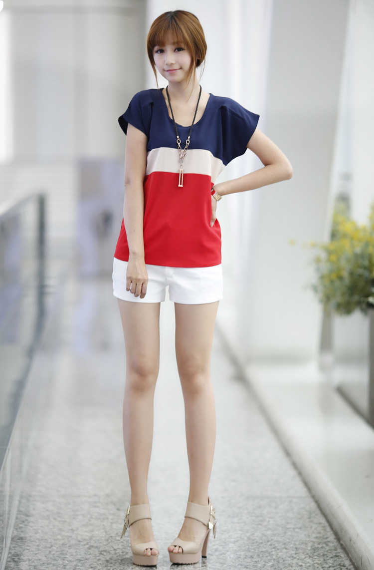 2022 O-neck Plus Size Color Block Shirt Tops Decoration Loose Chiffon Blouse Short-sleeve Women Fashion Summer Tops for Women, Green
2022 O-neck Plus Size Color Block Shirt Tops Decoration Loose Chiffon Blouse Short-sleeve Women Fashion Summer Tops for Women, Green