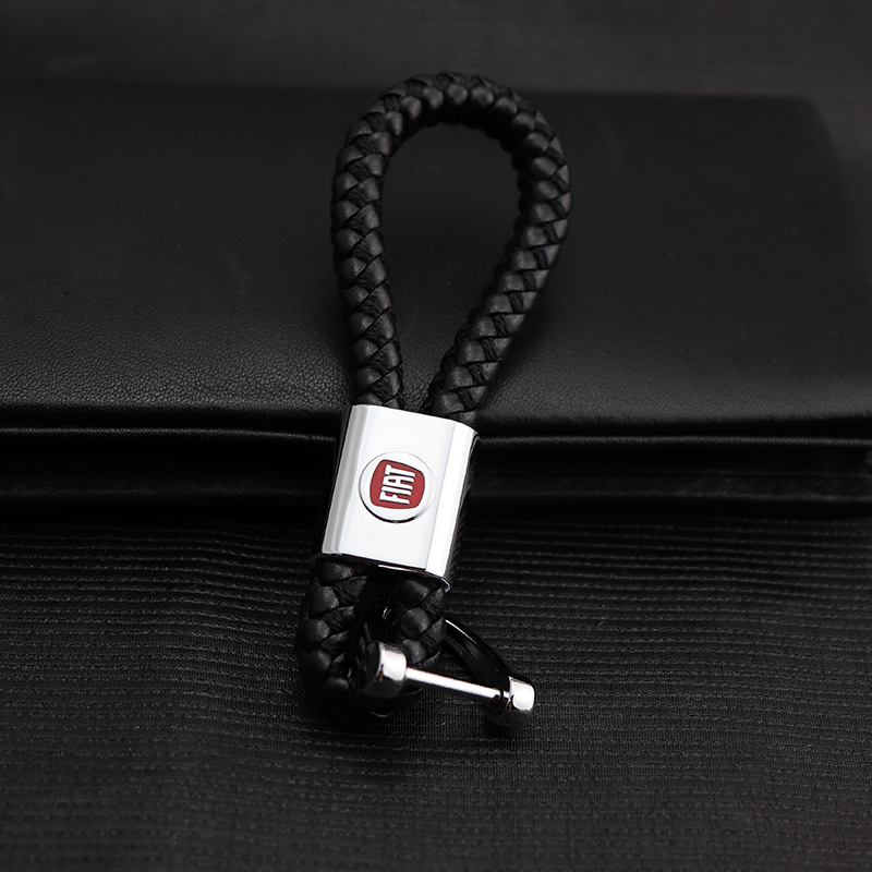 Braided Leather Car Badge Key Ring Rope Woven Keychain Charm auto Key Chain for ford volvo benz audi bmw fiat Peugeot MINI
Braided Leather Car Badge Key Ring Rope Woven Keychain Charm auto Key Chain for ford volvo benz audi bmw fiat Peugeot MINI
