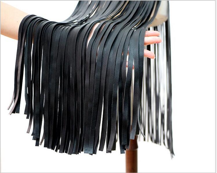 Tassel Women Waist Belt Hippie Boho Band Fringe Faux Leather Ladies Belts High Waist Decorative For Pants Skirt Raidy4400 S18101807