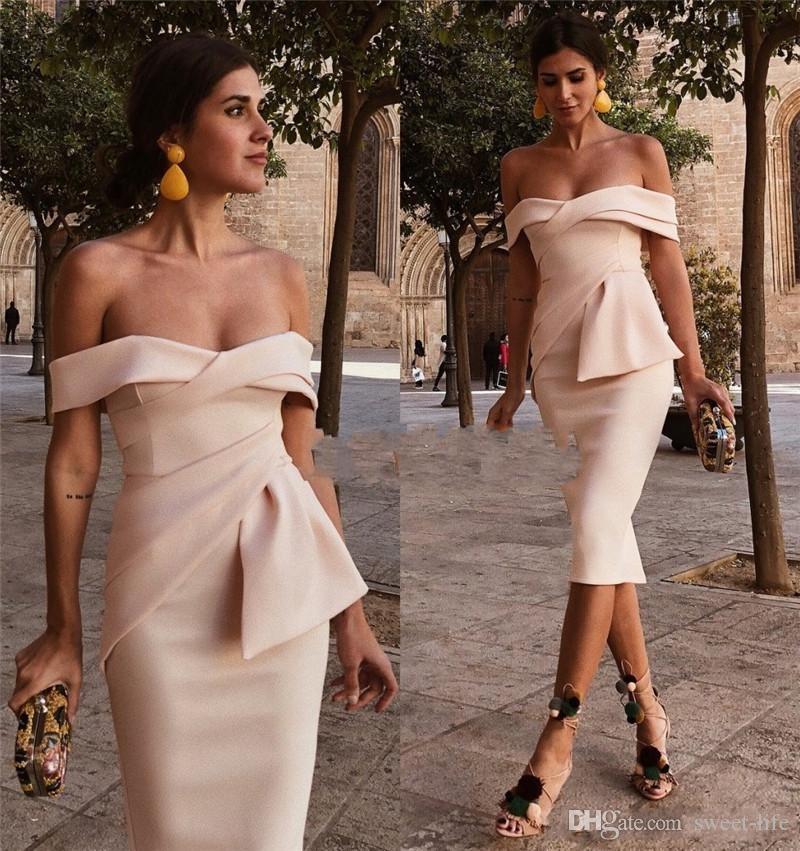 2019 Champagne Short Mini Cocktail Dresses Sexy Off Shoulder Plus Size Knee Length Cheap Simple Arabic Formal Evening Party Homecoming Gowns, Purple
2019 Champagne Short Mini Cocktail Dresses Sexy Off Shoulder Plus Size Knee Length Cheap Simple Arabic Formal Evening Party Homecoming Gowns, Purple