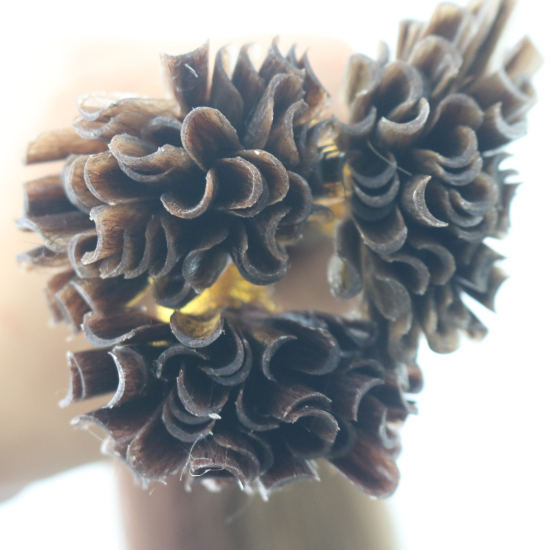 Pure Color 14-30"100Strands 100/set Pre-bonded Remy Human Hair Extension Keratin Nail U tip Hair Extensions