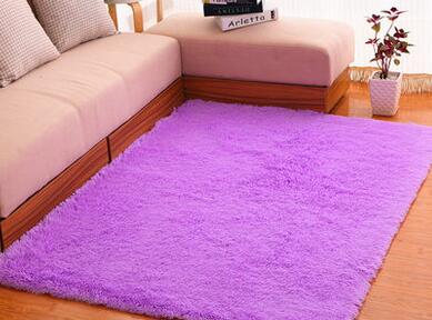 Large Size Plush Shaggy carpet fluffy carpet for Living Room Bedroom kids rug home mat non-slip 200*50 200*80 sofa table mat
