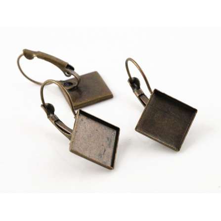 New 12mm 10pcs/Lot 4 Colors Plated Square Style French Lever Back Earrings Blank/Base,Fit 12mm Glass Cabochons
New 12mm 10pcs/Lot 4 Colors Plated Square Style French Lever Back Earrings Blank/Base,Fit 12mm Glass Cabochons