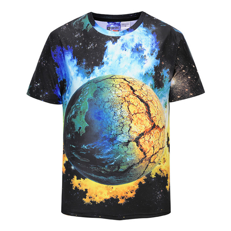 Apparel Europe and the United States the world' high-quality printing Earth T shirt Tshirt Earth 3d T-shirt Men' T-Shirts Asia size -XXL, Yellow
Apparel Europe and the United States the world' high-quality printing Earth T shirt Tshirt Earth 3d T-shirt Men' T-Shirts Asia size -XXL, Yellow