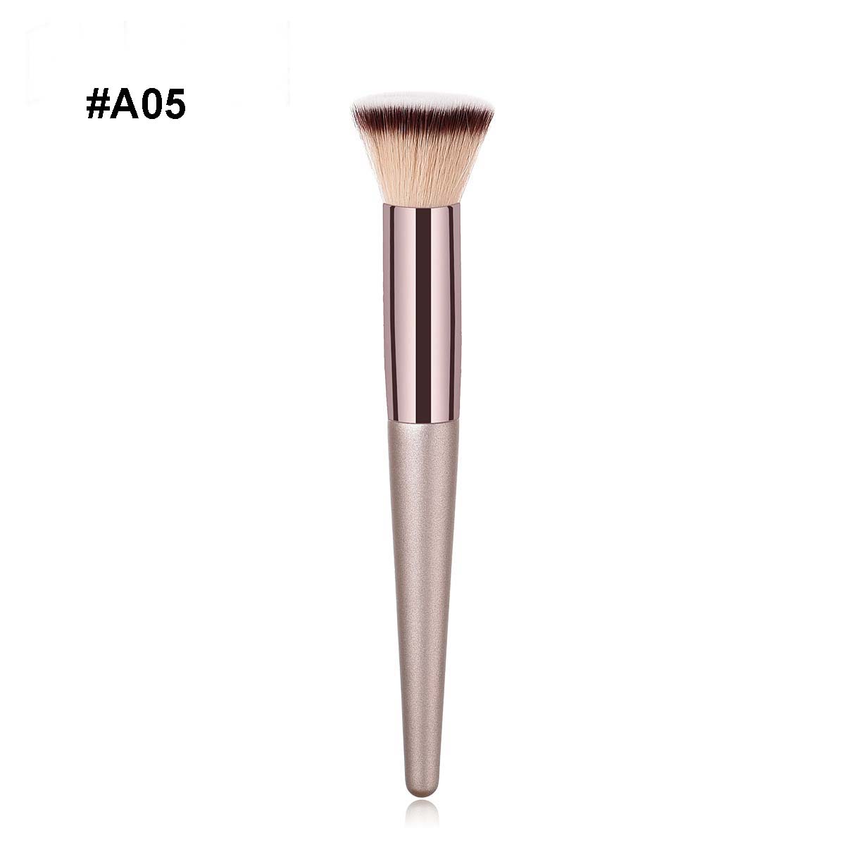 Champaign gold Make Up Brush Professional Single Cosmetics brush for Loose powder Eyeshadow Blush makeup tools DHL Free