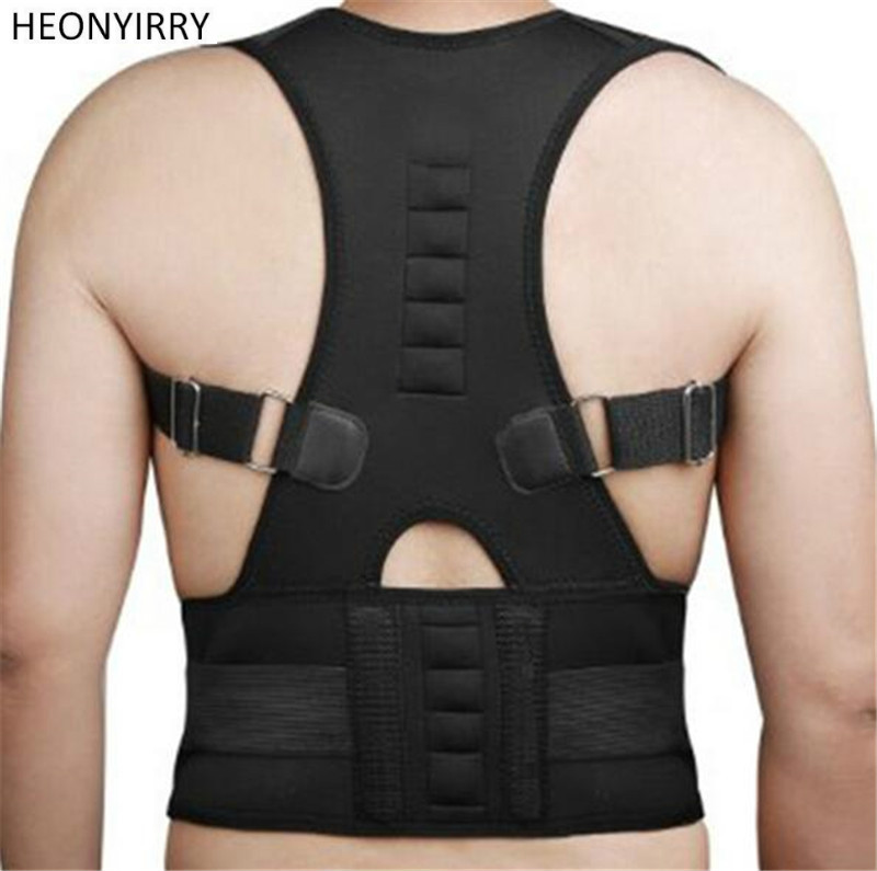 Top Adjustable Magnet Posture Corrector Back Corset Belt Straightener Brace Shoulder Corrector De Postura Braces Supports
Top Adjustable Magnet Posture Corrector Back Corset Belt Straightener Brace Shoulder Corrector De Postura Braces Supports