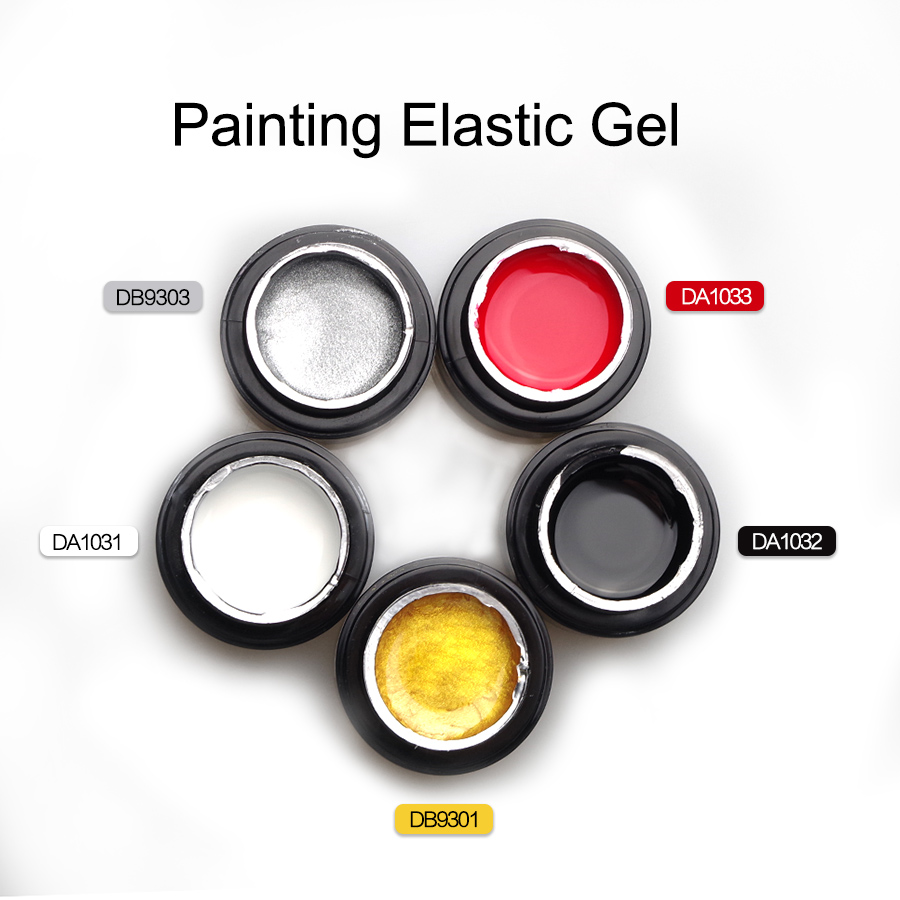 China Factory Supply 5 Colors UV/LED Soak Off Professional Nail Salon UV Gel Paint Thicker Color Painting Gel Pulling Line, Da1032
China Factory Supply 5 Colors UV/LED Soak Off Professional Nail Salon UV Gel Paint Thicker Color Painting Gel Pulling Line, Da1032