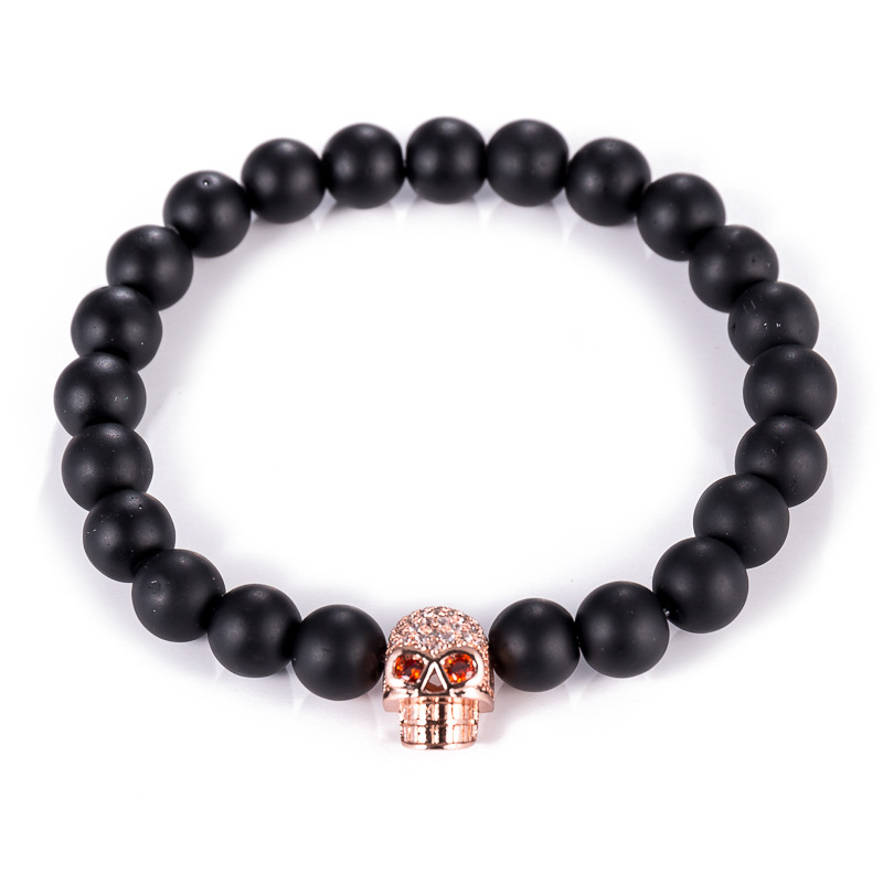 8mm dull polish Stone Red Eyes Diamond Skull Bracelet Reiki Healing Balancing Round Beads Bracelet Unisex Gothic Bracelet
8mm dull polish Stone Red Eyes Diamond Skull Bracelet Reiki Healing Balancing Round Beads Bracelet Unisex Gothic Bracelet