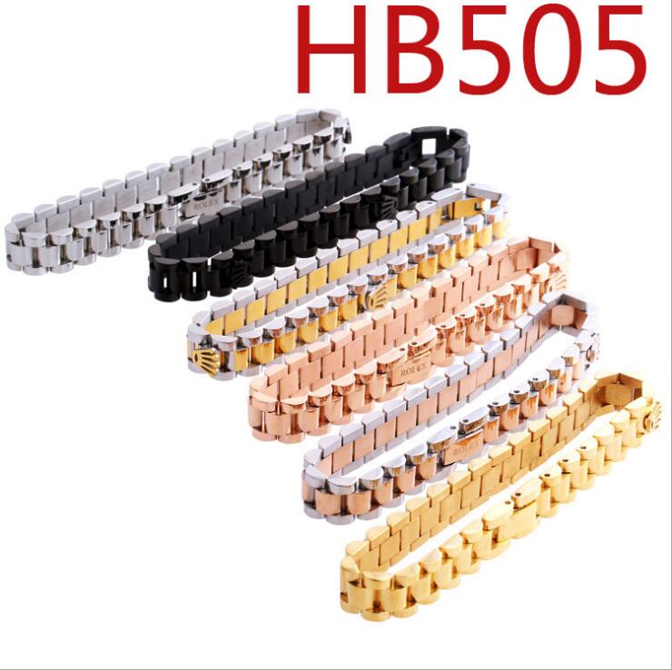 Brand Mens' Stainless Steel Watch Strap For Role For Datejust Silver Watches Band Butterfly Buckle Bracelet