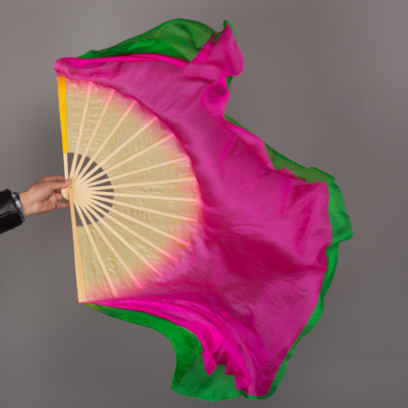 71cm 86cm Extra Long Yangge Fan Veil Double Side Different Color Women Belly Dancing Silk Veil 1 Pair( L+R, 71cm(31 40cm)
71cm 86cm Extra Long Yangge Fan Veil Double Side Different Color Women Belly Dancing Silk Veil 1 Pair( L+R, 71cm(31 40cm)