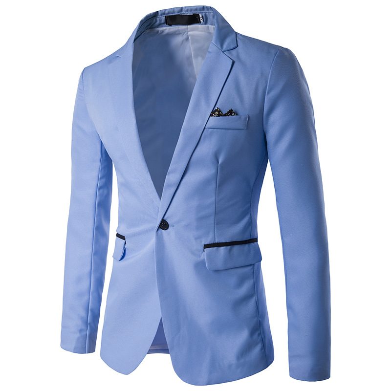 Single Button Mens Blazers Casual Solid Men Fitted Blazer Striped Office Suit Jacket, Red
Single Button Mens Blazers Casual Solid Men Fitted Blazer Striped Office Suit Jacket, Red