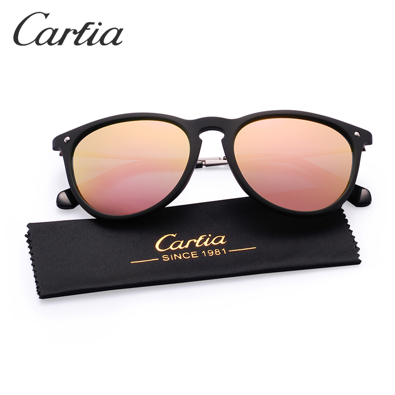 Carfia Polarized sunglasses for women 5100 54mm oculos de sol masculino resin sunglasses UV400 designer eyeglass sun glasses with box