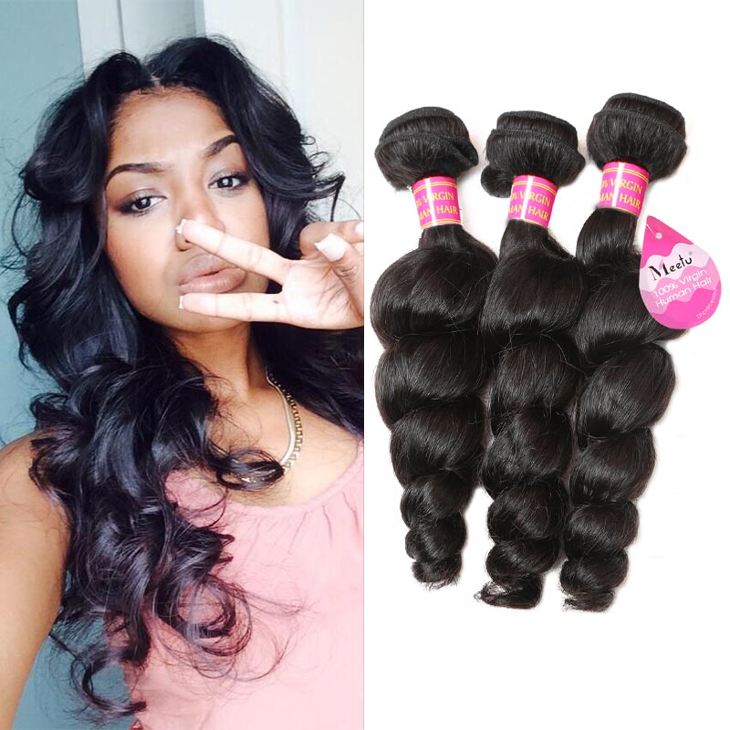 8A High Quality Brazilian Loose Wave 3 Bundles Unprocessed Human Hair Extensions Wet and Wavy Human Hair Wholesale Price Free Shipping, Natural color
8A High Quality Brazilian Loose Wave 3 Bundles Unprocessed Human Hair Extensions Wet and Wavy Human Hair Wholesale Price Free Shipping, Natural color