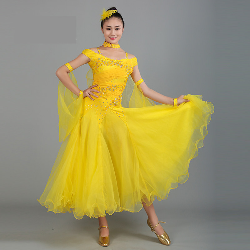 2017 Women Ballroom Dance Competition Dresses Ladys Modern Tango Waltz Costumes New Style Standard Ballroom Dress, Blue
2017 Women Ballroom Dance Competition Dresses Ladys Modern Tango Waltz Costumes New Style Standard Ballroom Dress, Blue