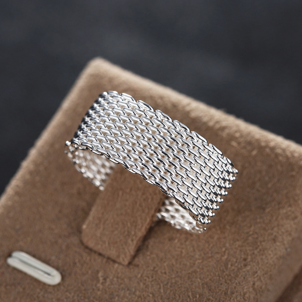 2018 New Jewelry Mesh waving style heart rings 925 sterling silver #7 #8 r040 lovely girls men women gift wholesale price
2018 New Jewelry Mesh waving style heart rings 925 sterling silver #7 #8 r040 lovely girls men women gift wholesale price