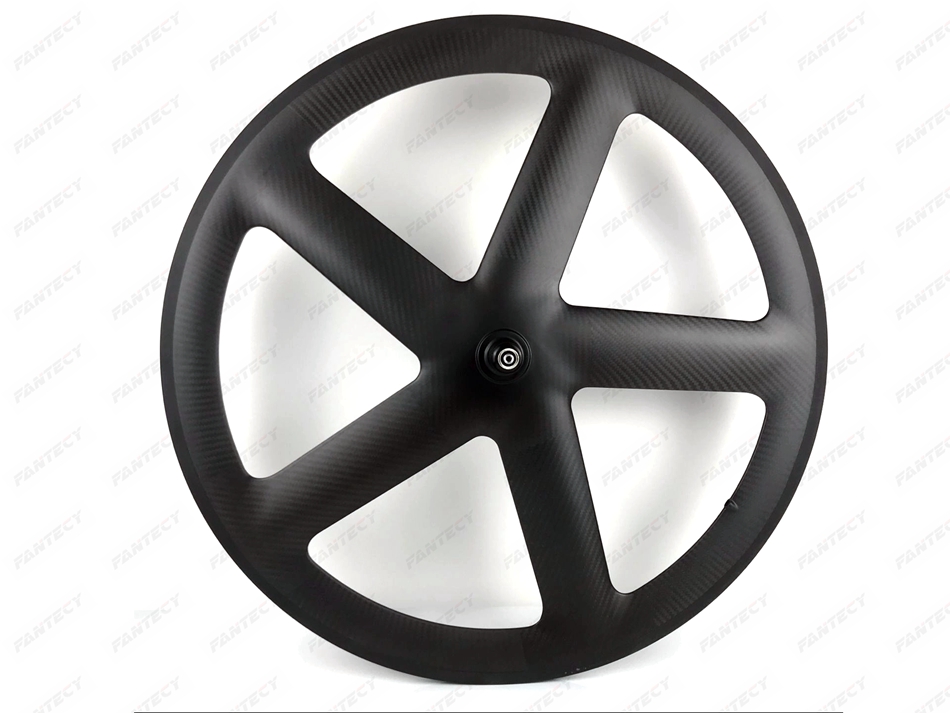 700C Full Carbon 5 Spokes Clincher/Tubular Wheels Five-spoke carbon wheelset for Track/ Road Bike UD/3K matte finish
700C Full Carbon 5 Spokes Clincher/Tubular Wheels Five-spoke carbon wheelset for Track/ Road Bike UD/3K matte finish