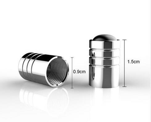 Car Styling Tire Valves Caps Stickers for A3 A4 A5 A7 Q3 Q5 AUDI A1 Q7 Accessories Car styling