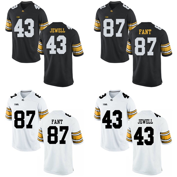Factory Outlet Cheap Mens Iowa 43 Jewell 87 Fant Black White Best Quality College Football Jerseys,free shipping, #87 fant black
Factory Outlet Cheap Mens Iowa 43 Jewell 87 Fant Black White Best Quality College Football Jerseys,free shipping, #87 fant black