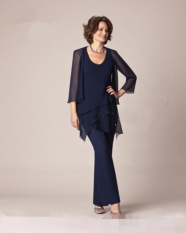 Three Pieces Chiffon Mother Of the Bride Pant Suits 2019 Long Sleeves Formal Plus Size Beach Mother Dress With Coat Evening Party Gowns
Three Pieces Chiffon Mother Of the Bride Pant Suits 2019 Long Sleeves Formal Plus Size Beach Mother Dress With Coat Evening Party Gowns