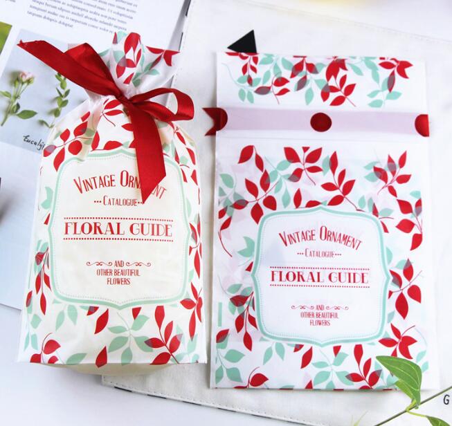Plastic Drawstring Gift Bags Sacks Wedding Birthday Party Favors Drawstring Gift Bags Baby Shower Supplies with Ribbon