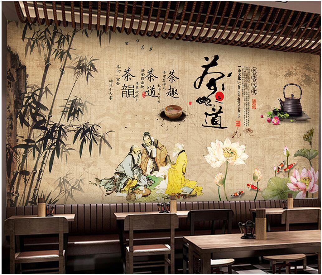3d wallpaper custom photo Traditional traditional tea ceremony culture tea ceremony background wall mural wallpaper for walls 3d living room, Light yellow
3d wallpaper custom photo Traditional traditional tea ceremony culture tea ceremony background wall mural wallpaper for walls 3d living room, Light yellow