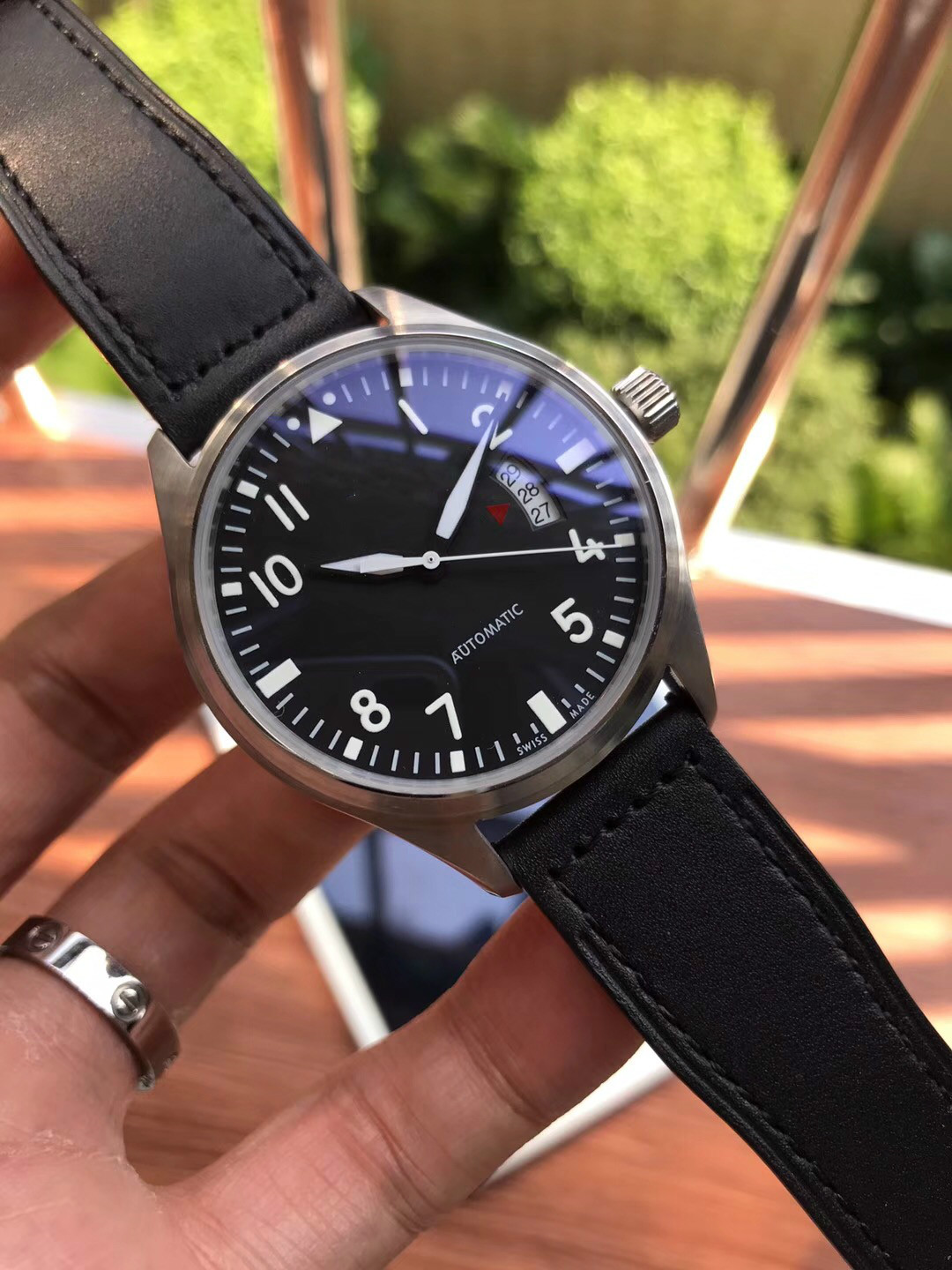 2021Hot selling men best quality watch Automatic movement leather strap wristwatch 326501 Luxury watches men 42mm men gents gift watch, Slivery;brown
2021Hot selling men best quality watch Automatic movement leather strap wristwatch 326501 Luxury watches men 42mm men gents gift watch, Slivery;brown