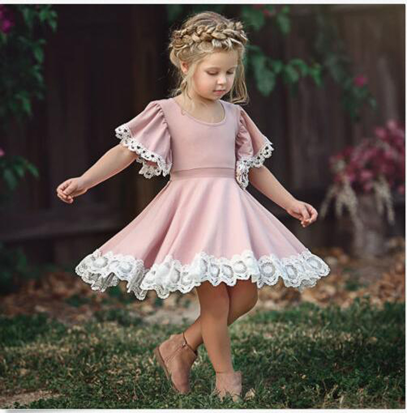 New Baby Girl Summer Dress Children Pink Lace Princess Dress 2018 Kids Fashion Lace Elasticity Flower Dresses Clothing Z11, As photo
New Baby Girl Summer Dress Children Pink Lace Princess Dress 2018 Kids Fashion Lace Elasticity Flower Dresses Clothing Z11, As photo