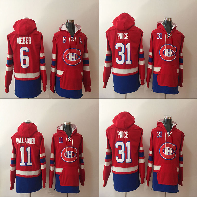 2017 Montreal Canadiens Hoodie 6 Shea Weber 11 Brendan Gallagher 31 Carey Price Hoodie Sweater Hockey Jerseys, Red 11
2017 Montreal Canadiens Hoodie 6 Shea Weber 11 Brendan Gallagher 31 Carey Price Hoodie Sweater Hockey Jerseys, Red 11