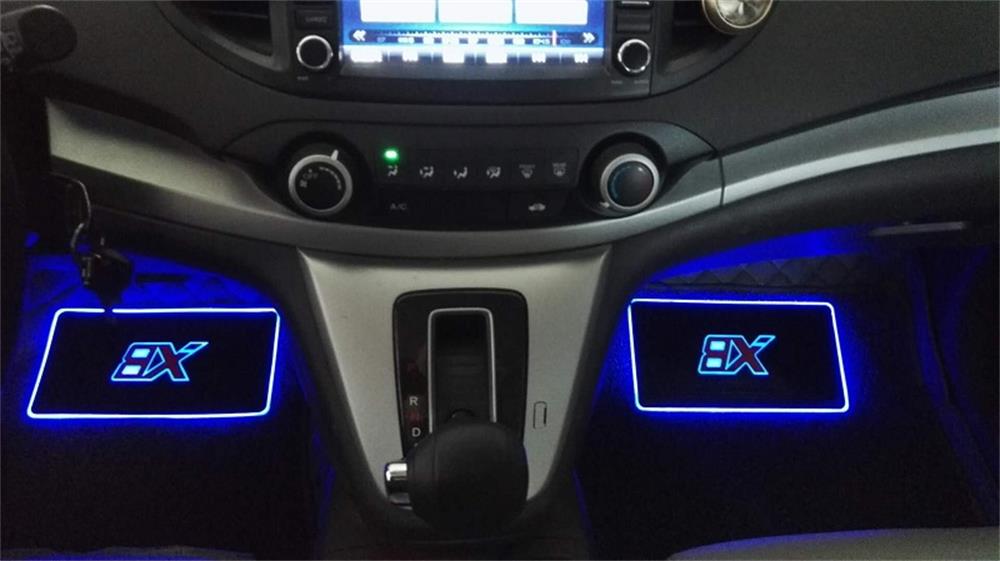 PAMPSE 4pcs Car Interior Atmosphere Lamp Floor Mats LED Decorative Lamp APP control Colorful flashing Light RGB With Remote
PAMPSE 4pcs Car Interior Atmosphere Lamp Floor Mats LED Decorative Lamp APP control Colorful flashing Light RGB With Remote