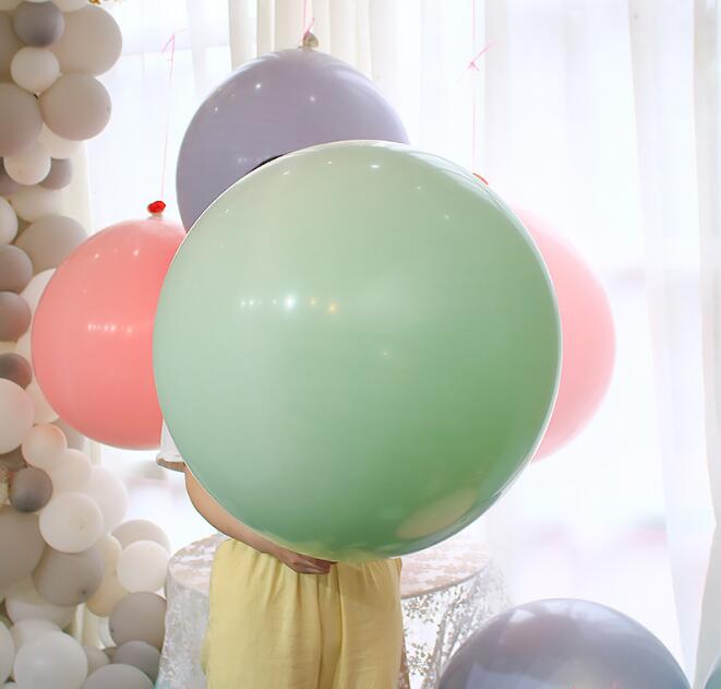 36 Inch Macarons Latex Balloon Large Macaron Balloon Birthday Party Wedding Bridal Shower Decorations Multi Colors